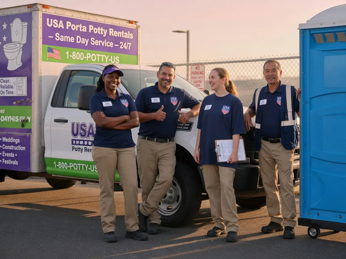Porta Potty Rental company in Laton, CA